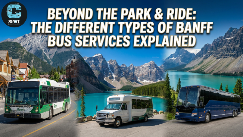 Beyond the Park & Ride: The Different Types of Banff Bus Services Explained