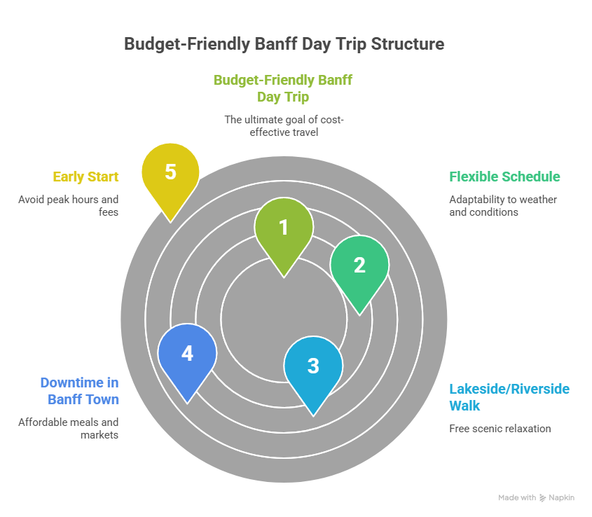 Structuring a Budget-Friendly Banff Day Trip