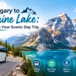 Bus Calgary to Moraine Lake